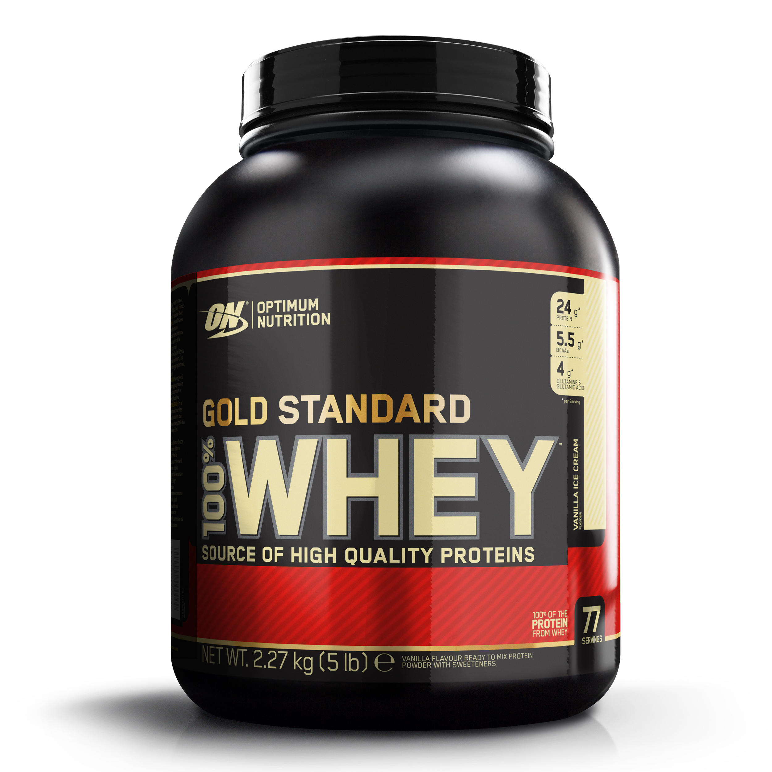 Proteinpulver Whey Gold Standard Vanille 2,2kg | Optimum nutrition | DECATHLON